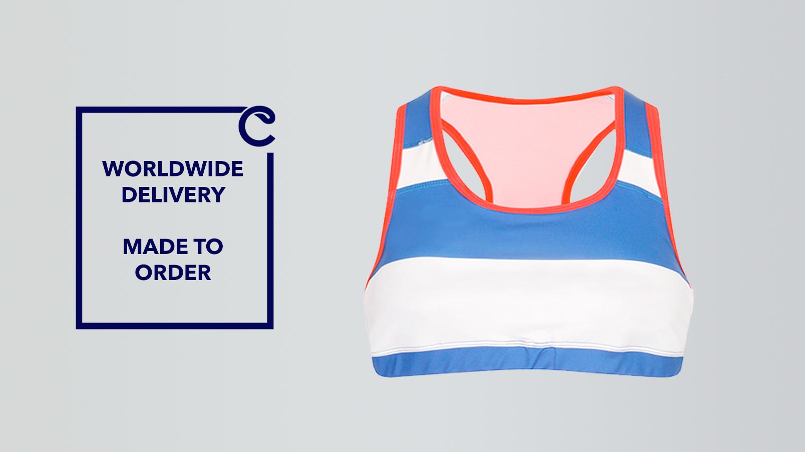 Personalised 2025 sports bra